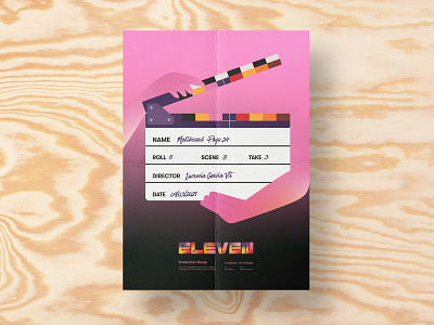 Illustrations for Eleven Creative - Film Clap animation brand branding character character design cinema clap design film film clap filmmaker illustration illustration system logo movie production tv typography vector working