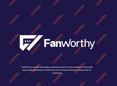 Logo Design - FanWorthy - Technology branding graphic design logo logo design