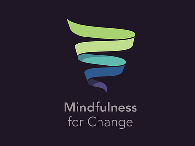 Mindfulness for Change branding logo mindfulness