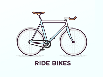 Bike bike illustration ride bikes road bike