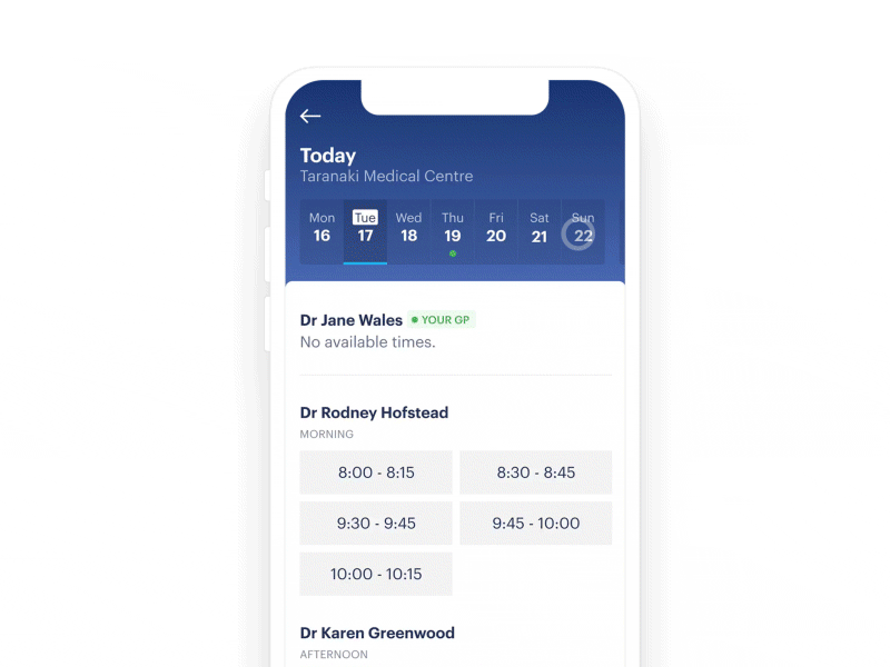 Booking a doctors appointment appointment booking calendar figma flow mobile ui prototype select time