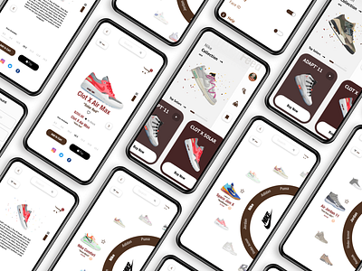 Sneaker Head App UI