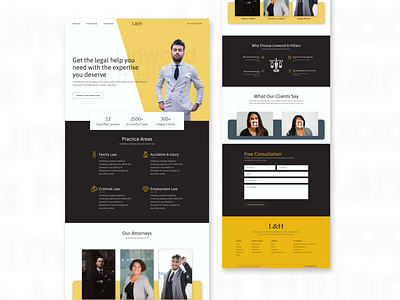 Law Firm Landing Page