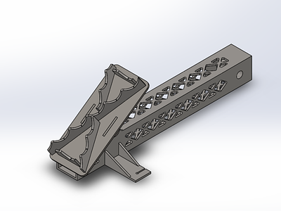 Throttle Pedal 3d ansys sheet metal design solidworks