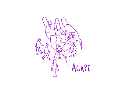 agape design graphic design illustration illustrator logo vector