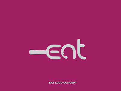 Eat eat logo eater eating silhouttee feed logo