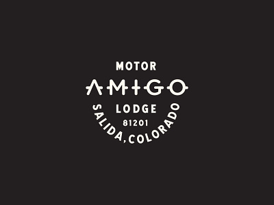Amigo Motor Lodge Brand Dev amigo branding colorado creative direction cultist design graphic design hospitality hotel illustration lodge logo magnolia motel motor typography vector