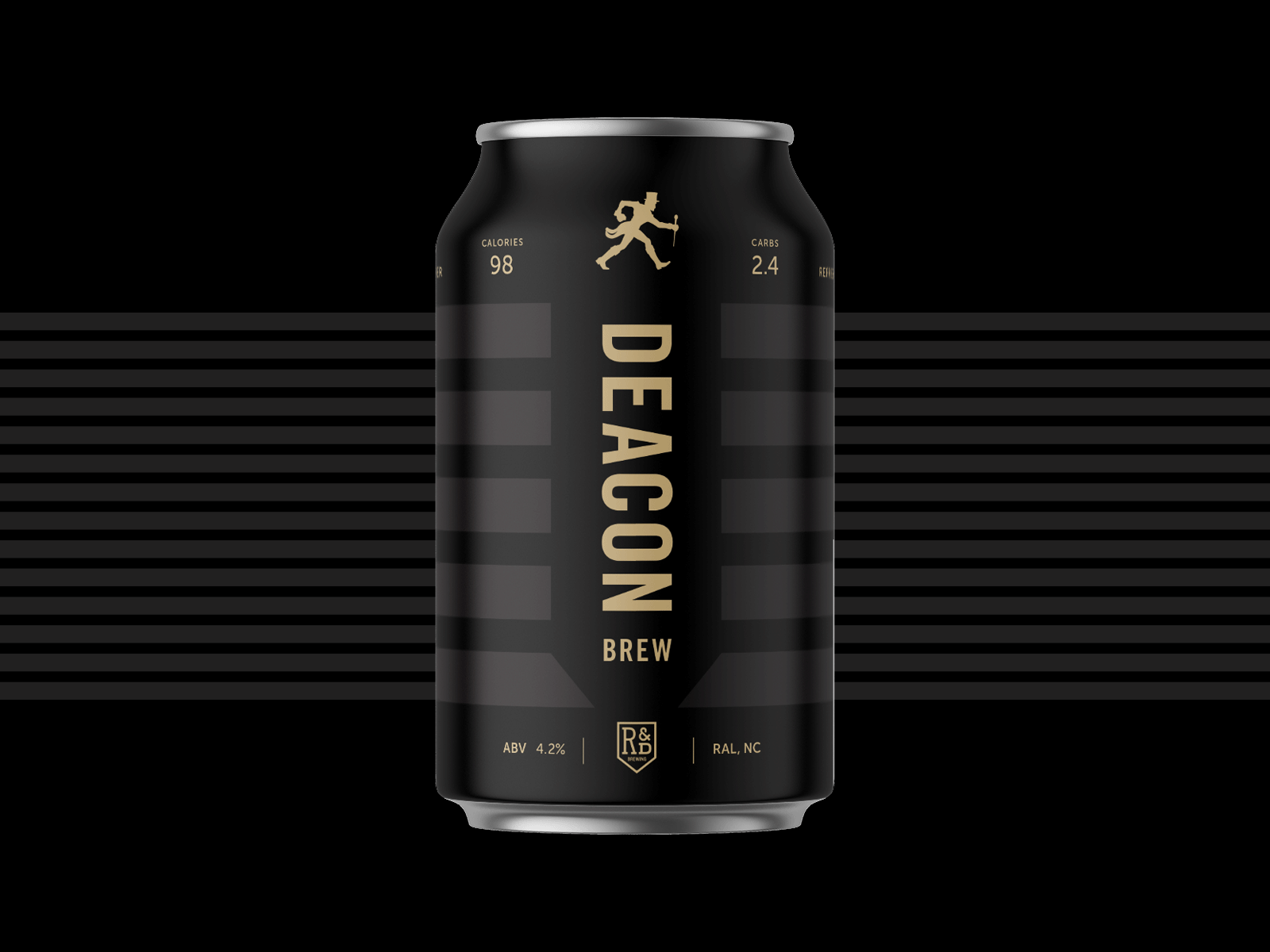 Deacon Brew - 'Alternate Jersey' Can Design alcohol beer branding can design craft creative direction cultist design graphic design packaging packaging design typography