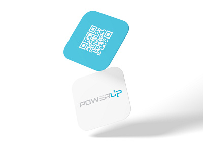 Tech Qr-Code-Based BusinessCard branding graphic design