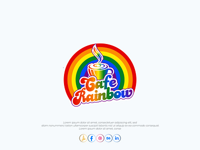 Rainbow restaurant logo