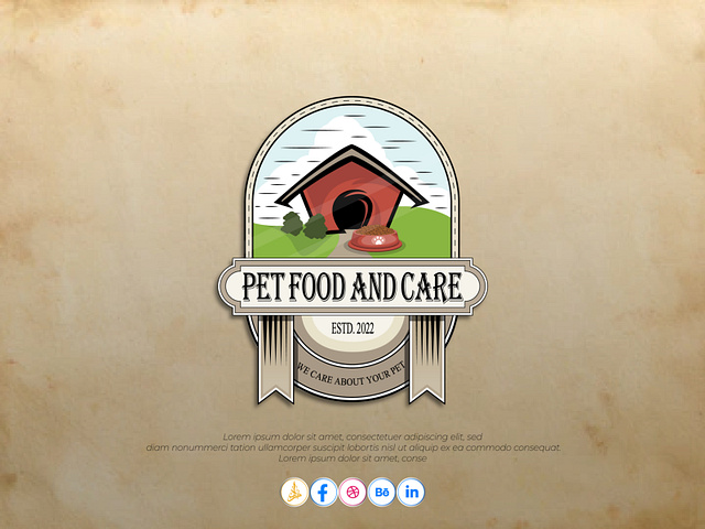 Pet Food Logo designs, themes, templates and downloadable graphic ...