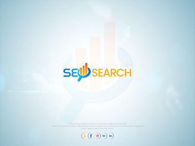 SEO Logo Design branding creative logo 99 design digital logo gradient logo logo logo design logo designer seo seo logo seo service
