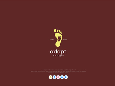 adopt vintage logo design