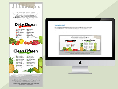 Clean Eating Infographic design graphic design illustrator infographic