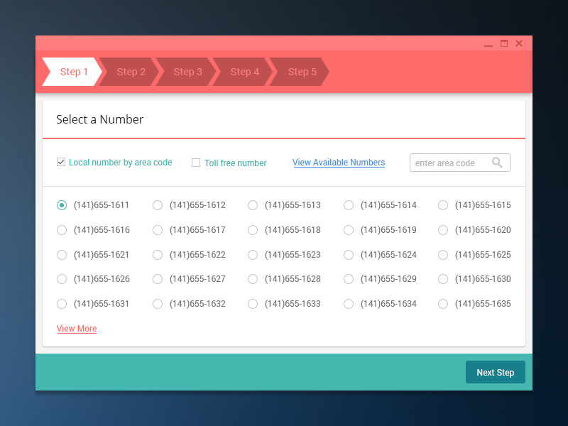 Flat UI Design screen web install setup material app software desktop metro clean ui flat