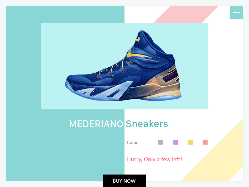 Product Page UI purchase buy now template layout website ux ui store shop product ecommerce app
