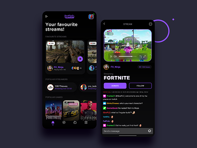 Twitch Redesign - Concept