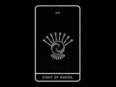 Eight of Wands.