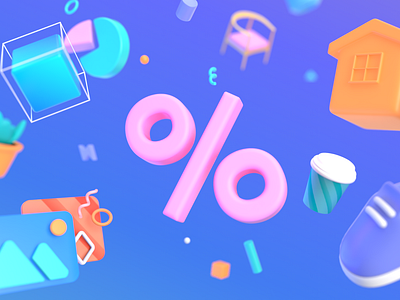 3D Illustration Discount