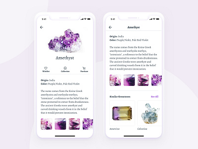 Gemstones Mobile App