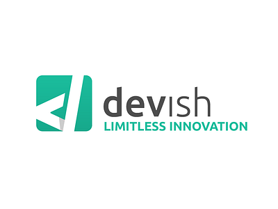 Logo Devish coding data dev development innovation logo logo design programming