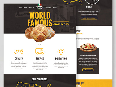 Bakery Concept 2 webdesign