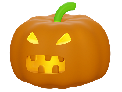 3D Pumpkin 3d icon app design blender3d graphic design icon icon packs ui website design