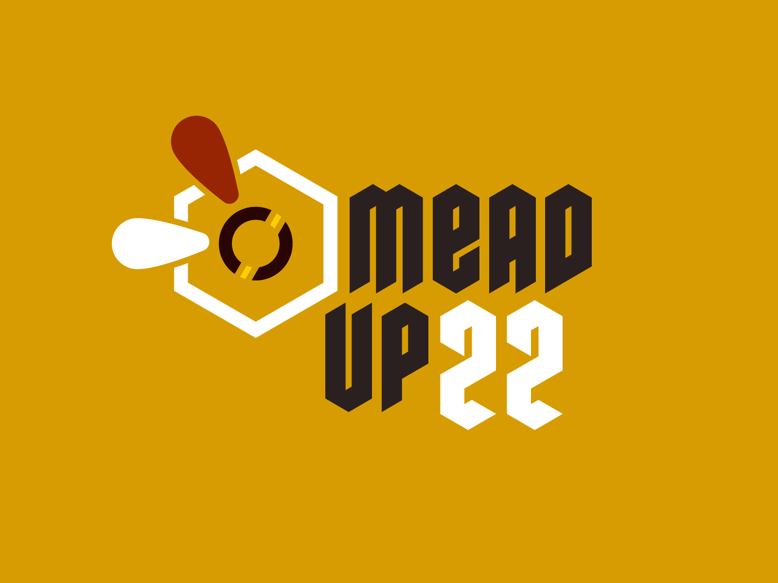 Online Mead Up animated gif design logo
