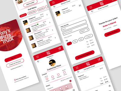 Mobile Pizza Truck App