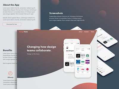 Design Team App Showcase Website