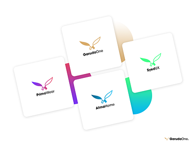 GarudaOne Group branding design logo vector venture