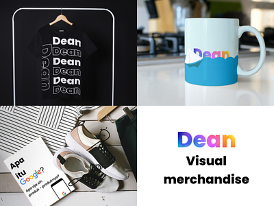 Dean Visual Merchandise book cover dean design figma merchandise mockups mug shirt smartmockups visual