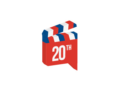 20th French Film Festival brand branding festival film france identity logo