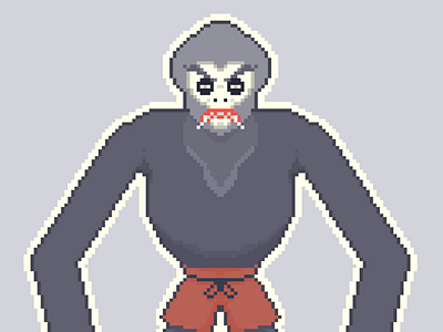 Kethek Ireng, A Giant Monkey Satan.