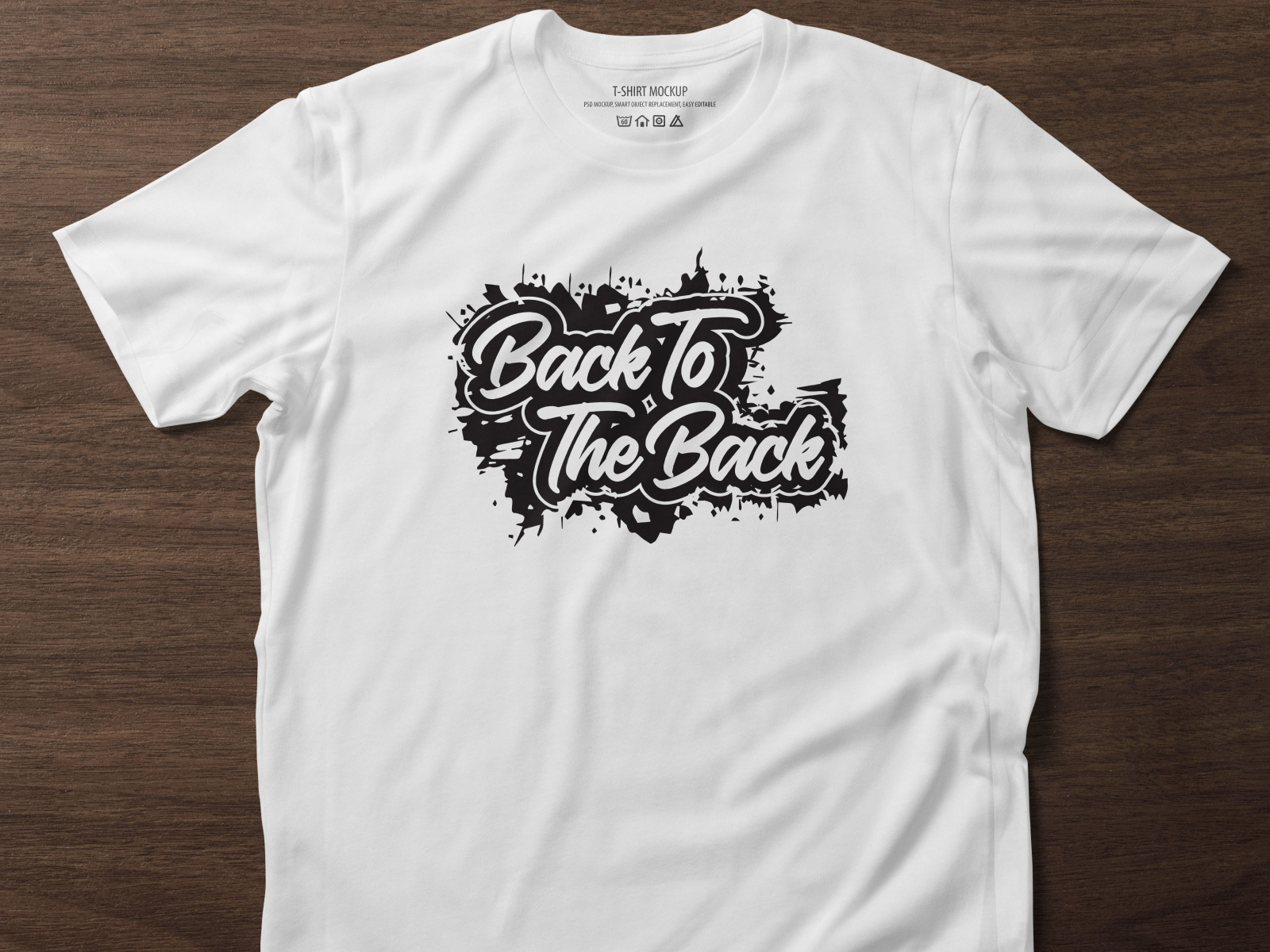 This is a black & white graffiti tshirt design. by sujon on Dribbble