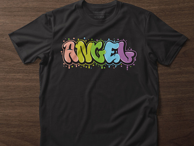 I will best colorful Graffiti T-shirt design