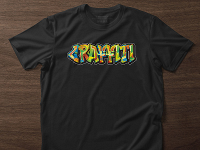 I will do best colorful Graffiti T-shirt design