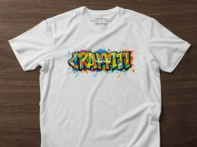 I will create awesome custom graffiti style & typography t shir design graffiti graffitidesign graphic design t shirt t shirtdesign tshirtdesign