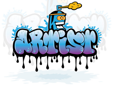 Unique custom graffiti t-shirt design