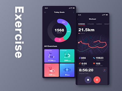 interface exercise02 design icon ui ux 应用 设计