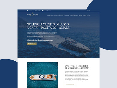 Caprionboard Homepage Design
