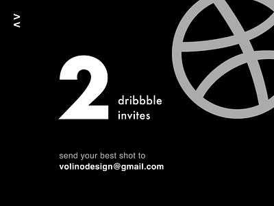 2 Dribbble invites!