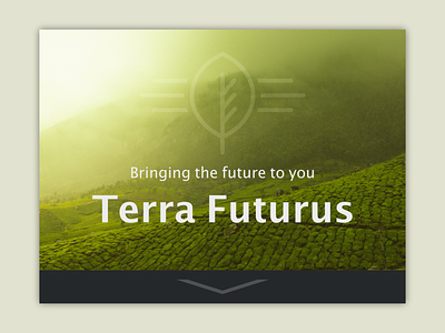 Green Futurology Company Website clean futurology green web design website