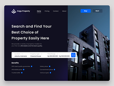 UI Design - Property Web Concept