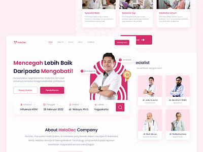 UI Design - Hospital Website