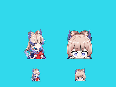 Sangonomiya Kokomi Twitch Emotes