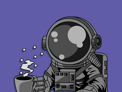 Astronaut Twitch Emotes astronaut cartoon coffee design designer discord emoji emote emoteartist emotes graphicdesign illustration logo logos outerspace stickers streamers twitch twitchemote twitchemotes