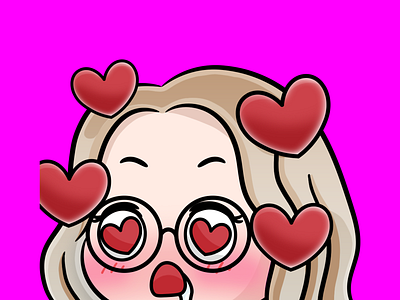 Cute Girl Twitch Emotes cartoon chibi customemote customemotes cute cutechibi design emoji emote emotes food girls graphicdesign illustration livestreaming love streamers twitch twitchemote twitchemotes