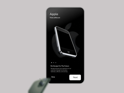 Apple Mobile Visual Design 3d animation branding design graphic design illustration logo motion graphics ui ux vector