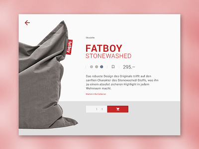 Product Card 012 daily ui dailyui dailyui 012 fatboy material design product card ui ux